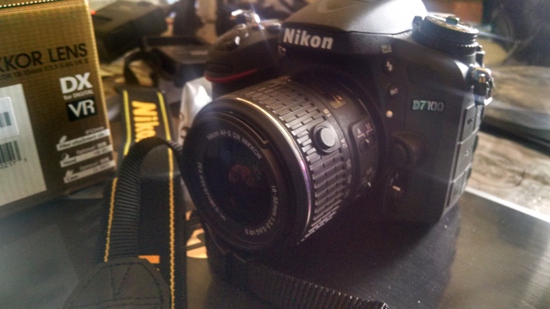 Lois's new camera paid for by her photography.