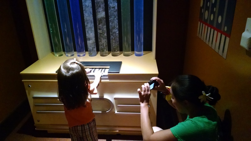 Kekoa and Akiko at the Museum of Curiosity.