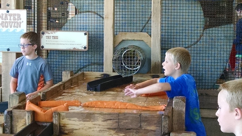 Joshua in the Water Works.