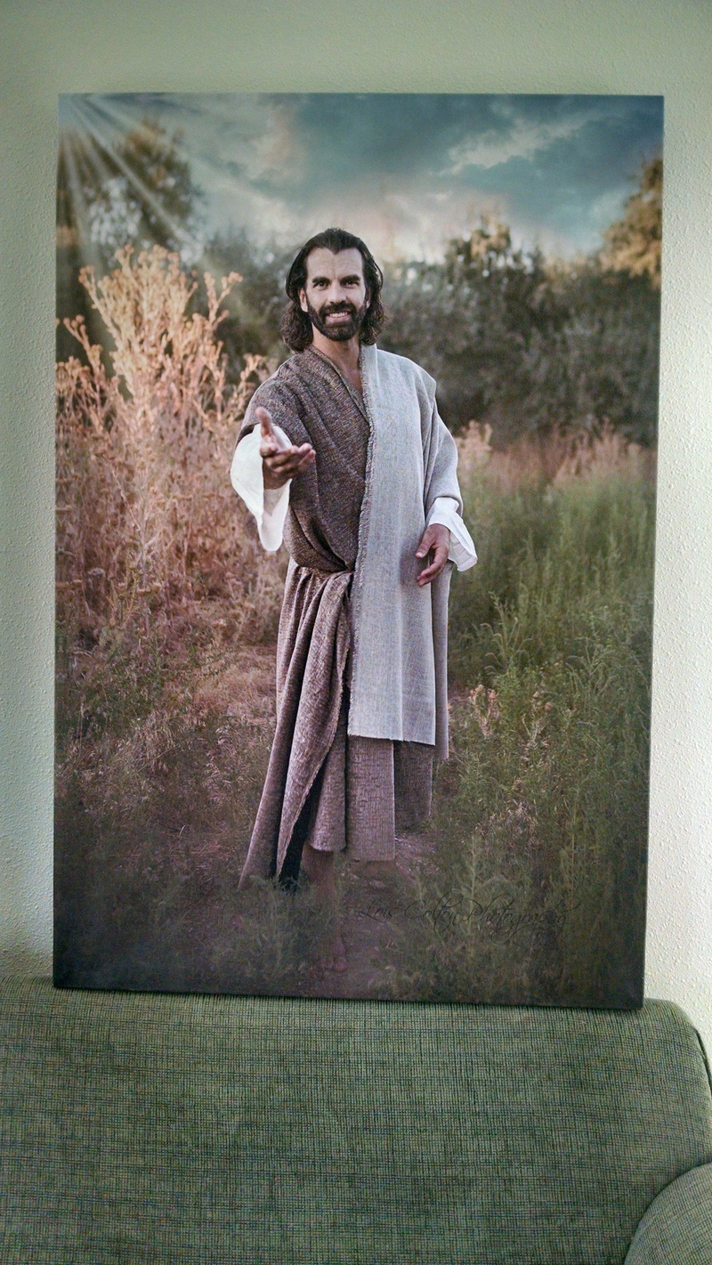 Canvas Packing being opened.