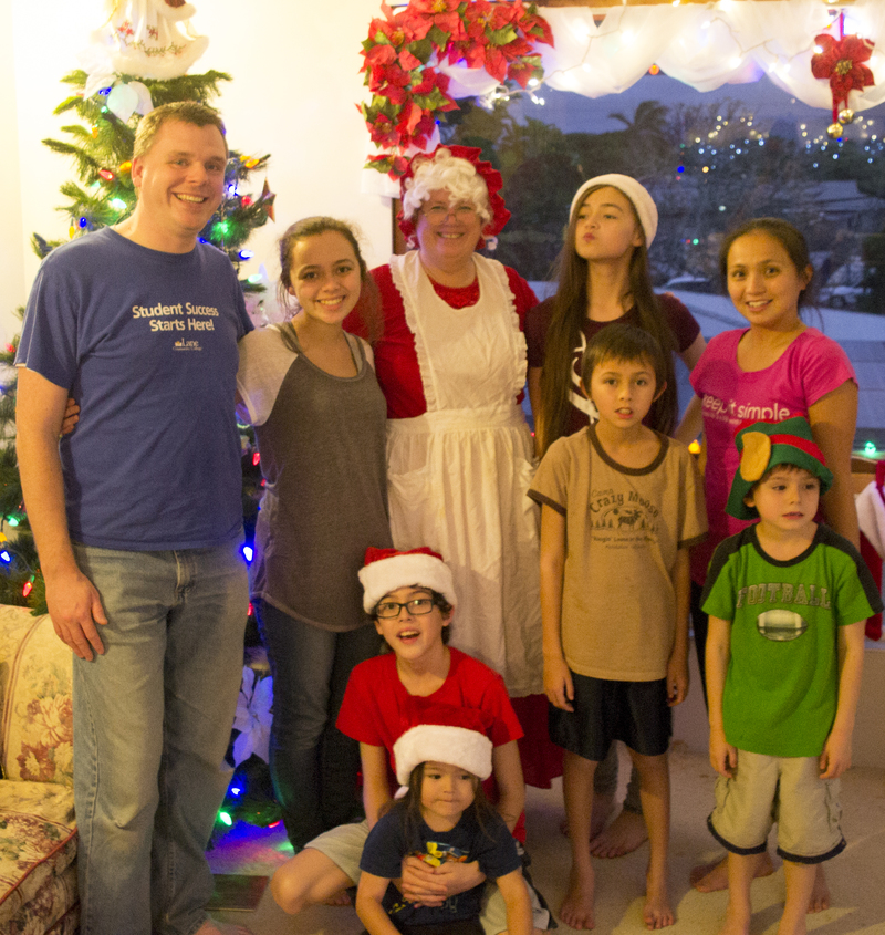 Mrs Claus came to Coltons