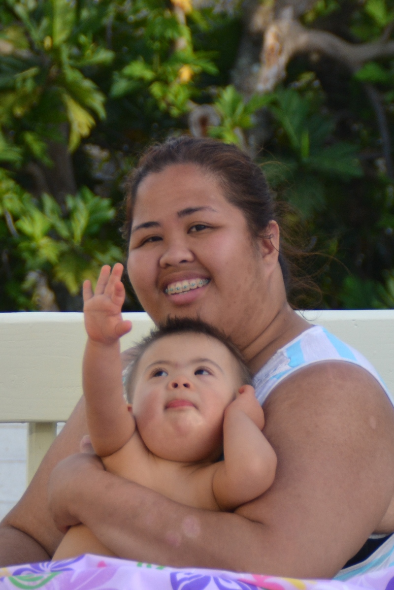 Calvin and Aunt Marie