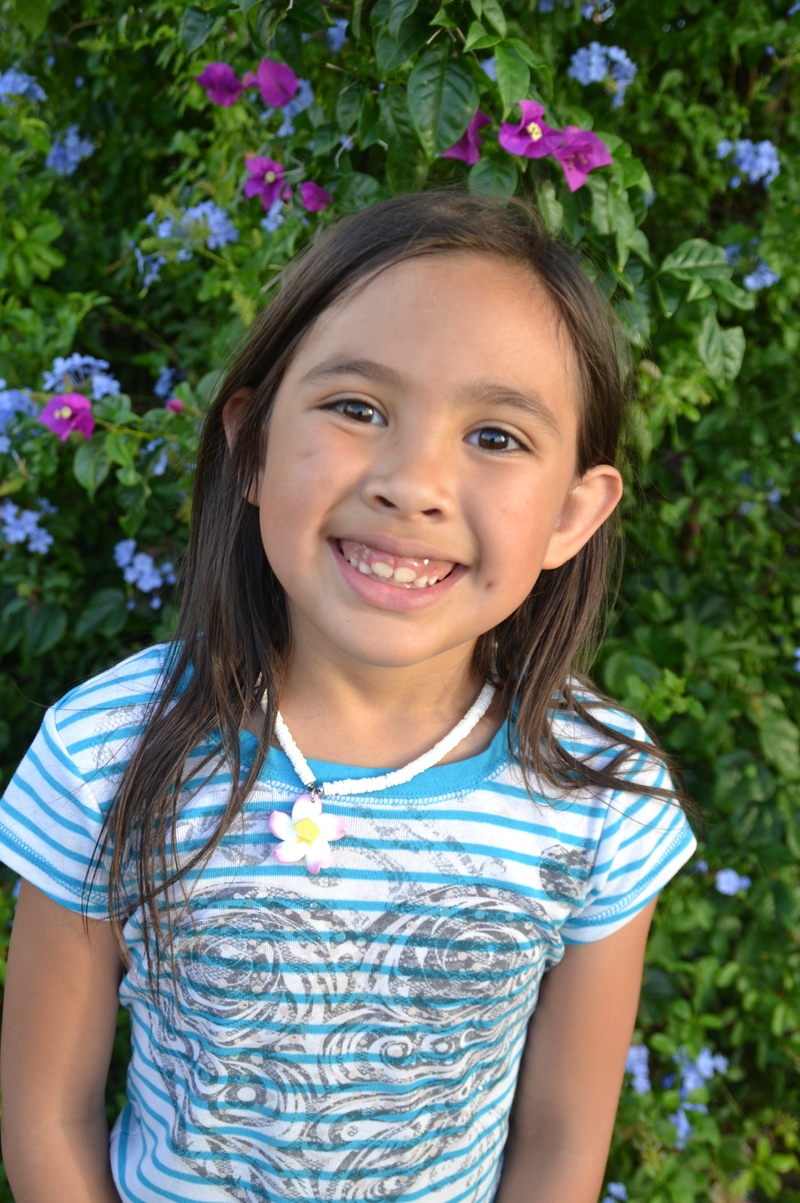 Eva on her seventh birthday!