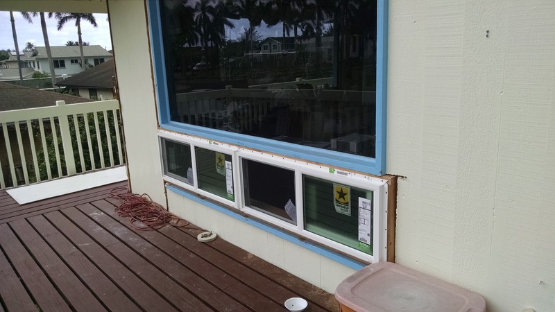 North West Kitchen window.