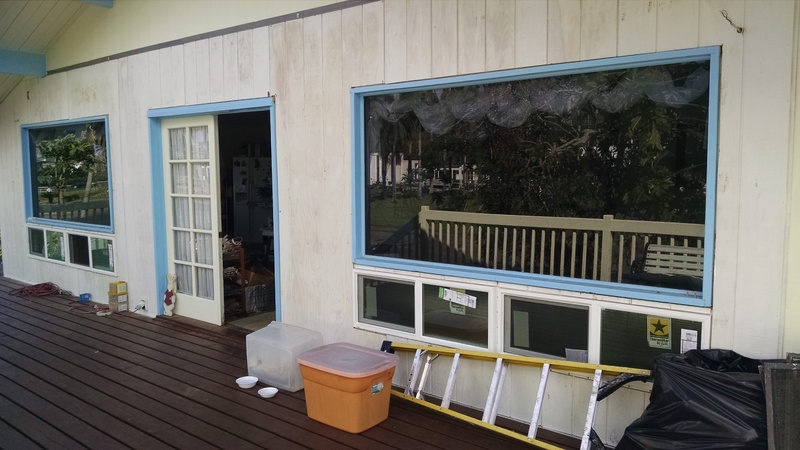 The Front of the house as of March 15, 2015. Getting better and better.