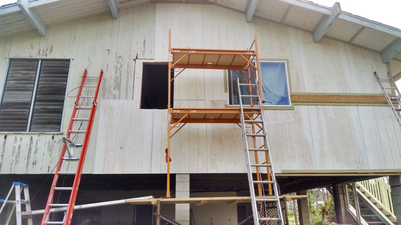 Making progress across the back.