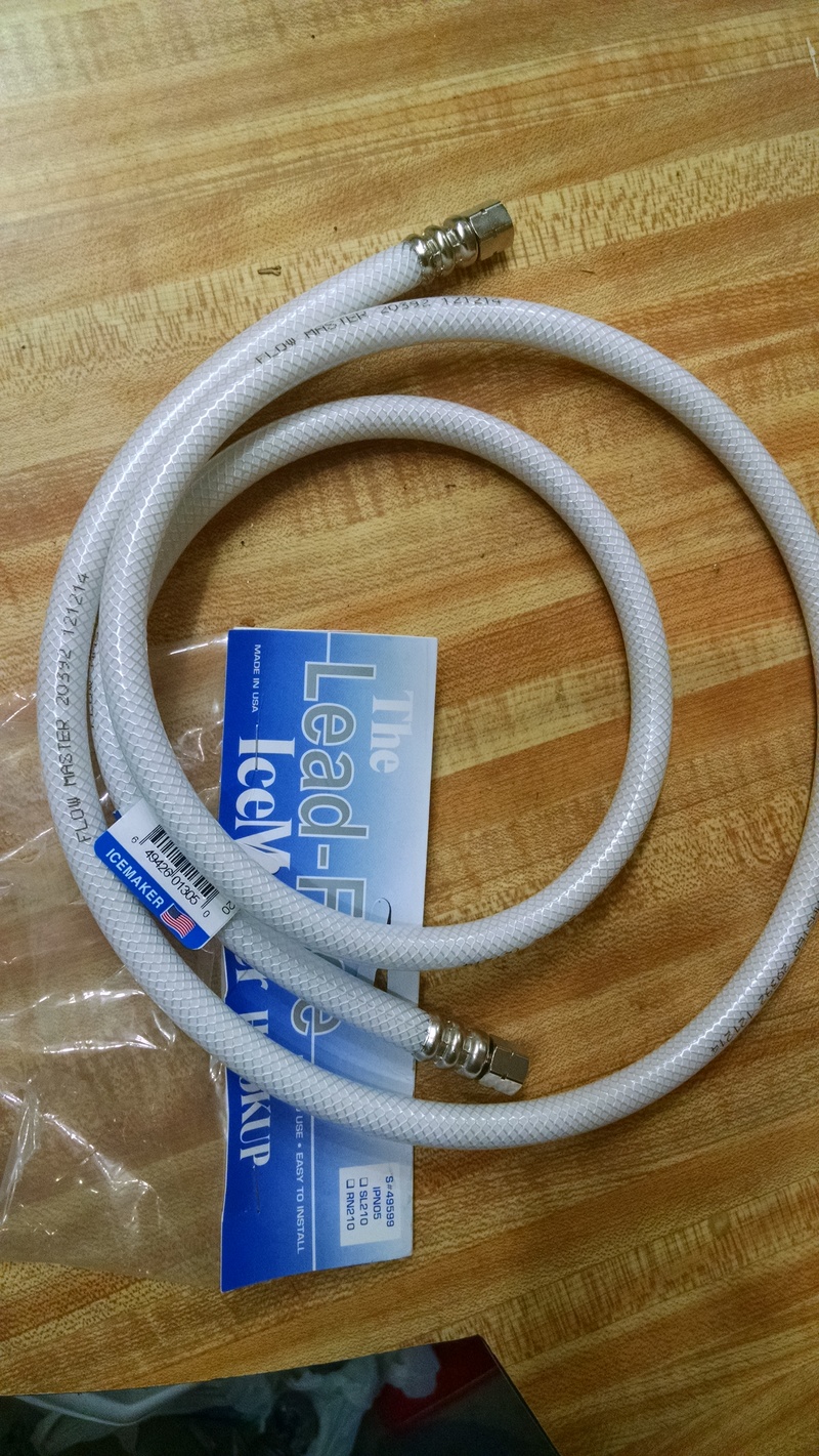 The connection to the water pipe was the wrong size so we still have that to work on.