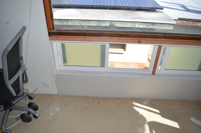 Living room window south wall east half