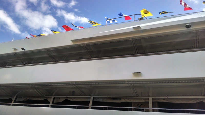 Star of Honolulu, viewed from the wharf.