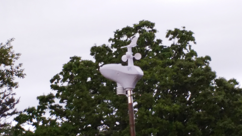 Don's weather station.