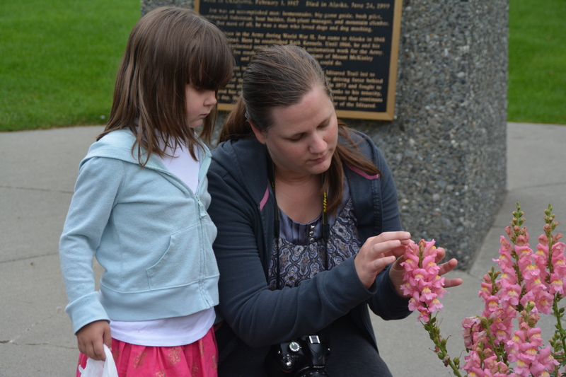 Look Emily, these are snap dragons.