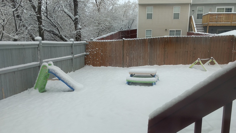 Snow, snow, snow, and more snow in Utah.
