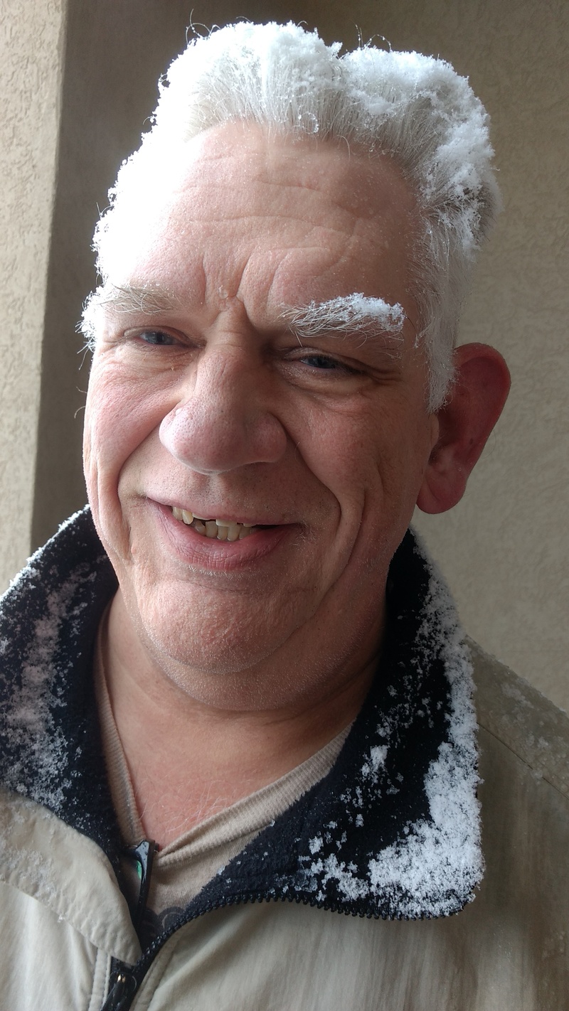 Don after playing Pokemon while it was snowing.