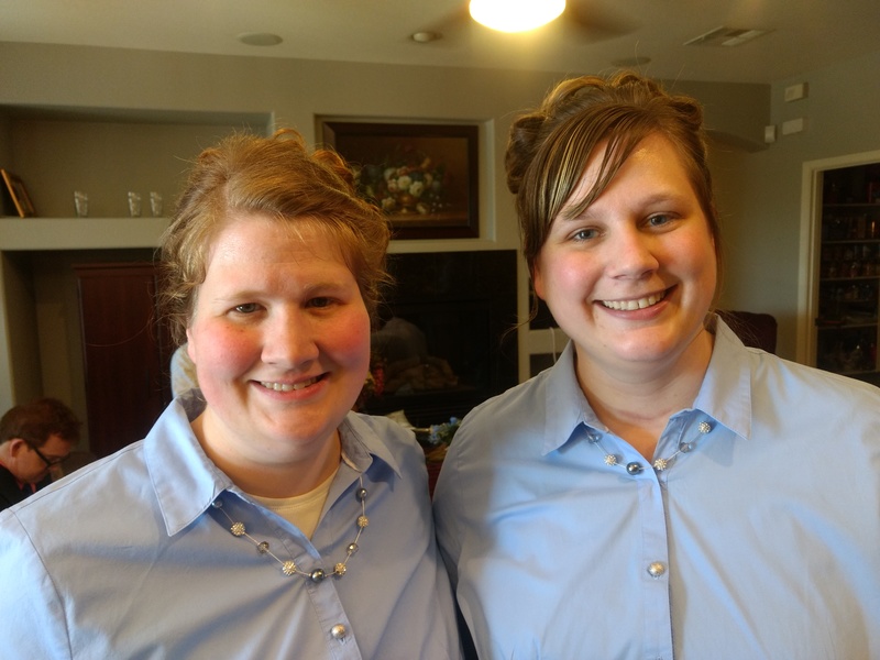 Ruth Clayton Dexter and Stacia Colton Klemas