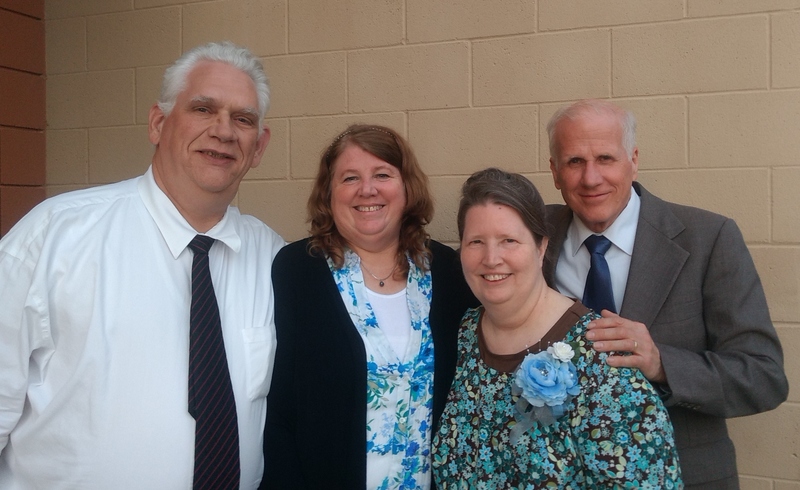 Don and Lois Colton, Kristine and Dave Clayton. All four of us went to High School together.