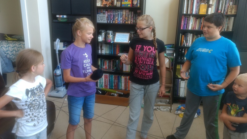 FHE game saying what or who liked a certain thing. Like I like to see them everyone that liked to see would raise their hand. Then the person with the ball of yarn would throw it to someone.