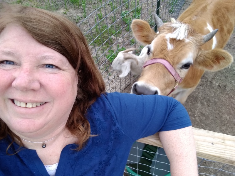 Lois and Daisy the Cow.