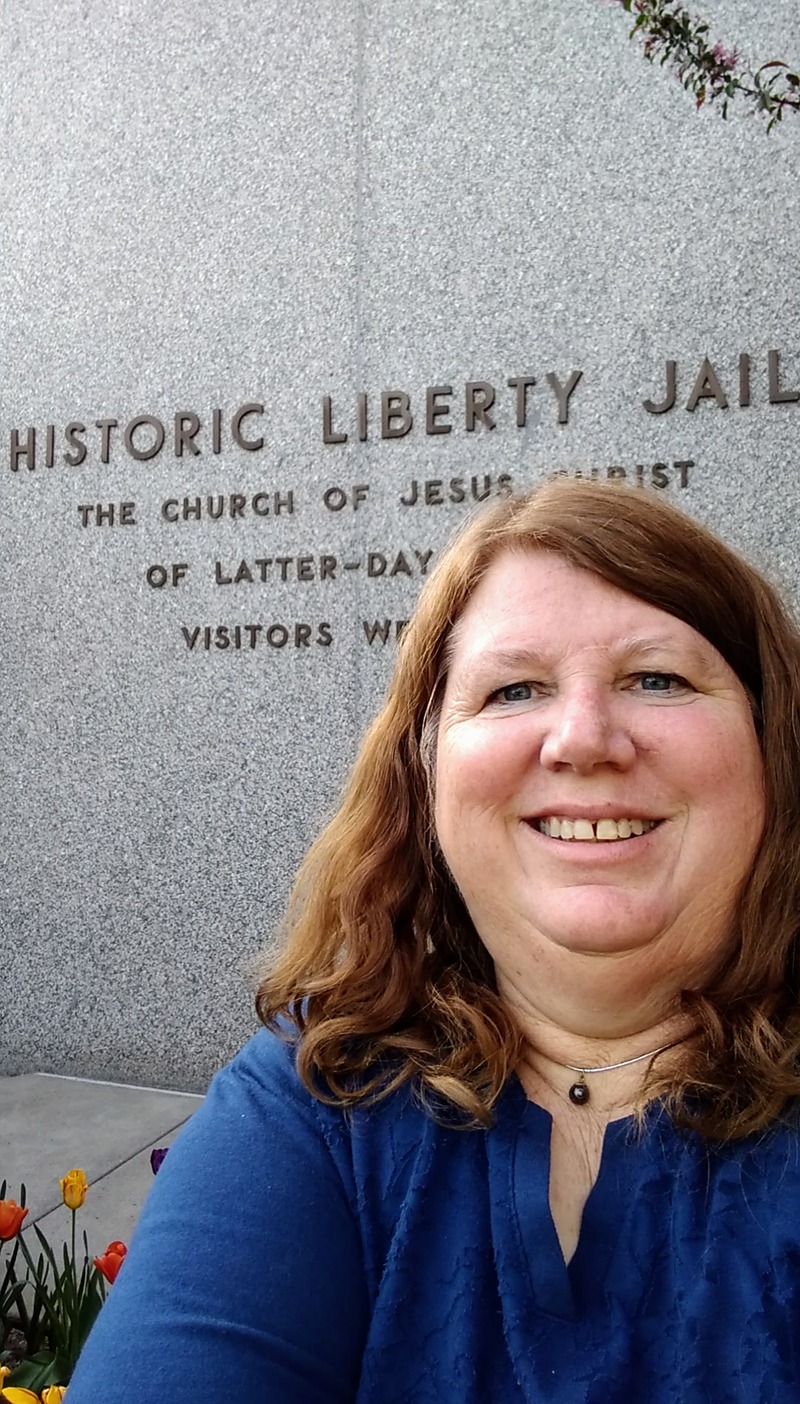 Lois at Historic Liberty Jail