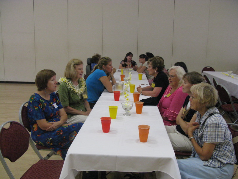 Some of the ladies at the luncheon