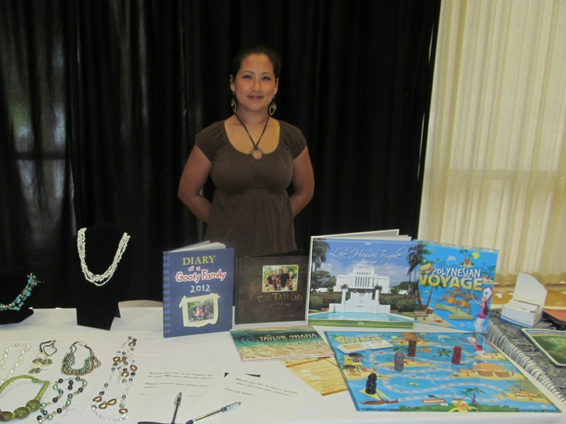Jenica Taylor of Pico Games and Publishing books.