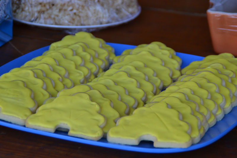 Cute Beehive Cookies