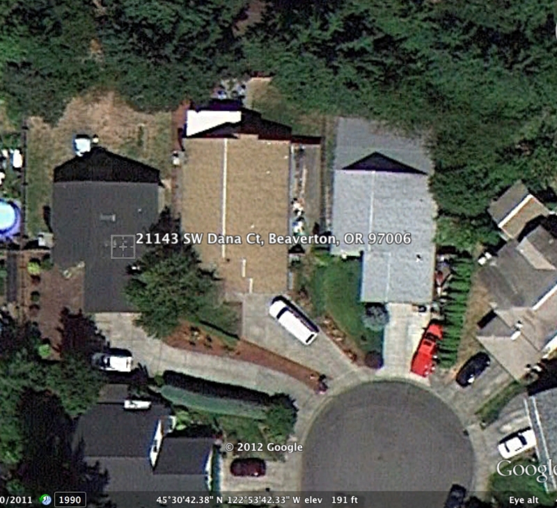 Don&Lois: Aloha, OR
July 24, 1991 - Aug 1997 
21143 SW Dana Court, Aloha, Oregon 97006