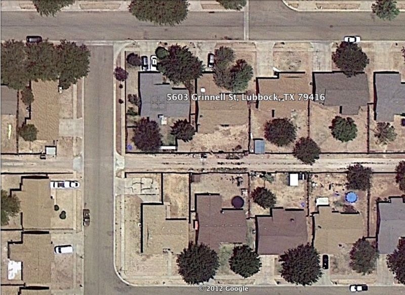 Don&Lois: Lubbock, TX April 1978 - moved to Texas
apt: 5502 Windmill Hill first, then house...
1978-Oct 1980  5603 Grinnell, Lubbock, Texas