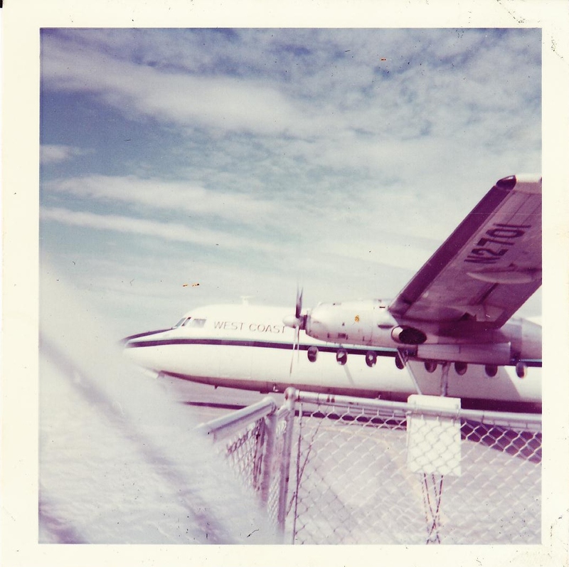 My First airplane ride with the Girl Scouts from Pasco to Walla Walla. I think it was SIX minutes in the air.
