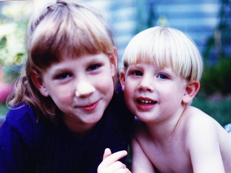 Stacia and Isaac in Oregon.