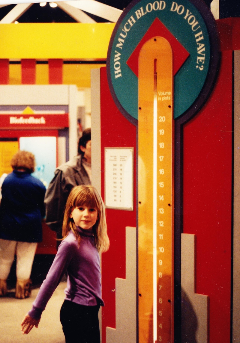 Stacia at the Seattle Science Center