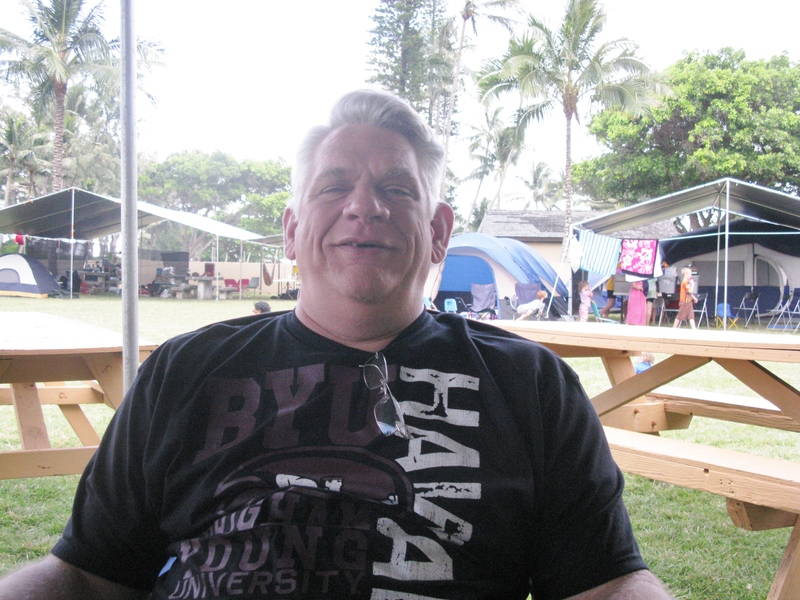 Ward camp generally runs just under a week now since the "Parks dept" says that everyone has to be out totally on Thursdays. I wanted to show you some of the facilities of camp.