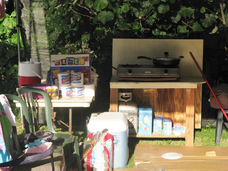 Here's a cool cooking area.