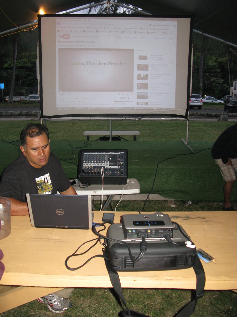 Notice the nice hardware. We are grateful to the people who haul this to camp to make life more interesting.