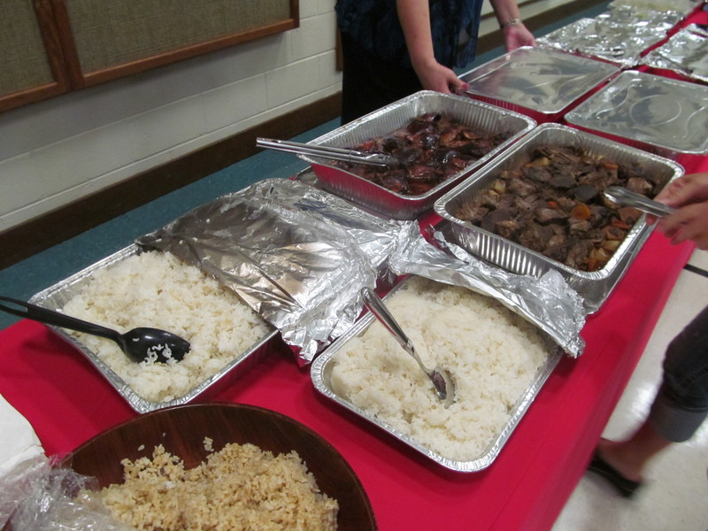 We had a great Relief Society Birthday Party. Jenny Hanks coordinated the event. Lee Lapense made the Roast, rolls, and the birthday cake. Thank you Lee.