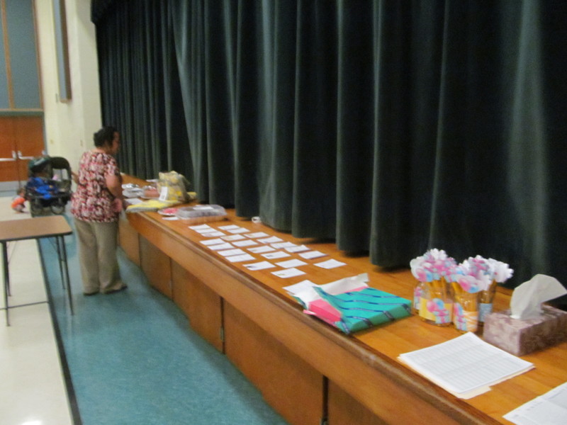 Sisters donated food, items, and services to be auctioned off.