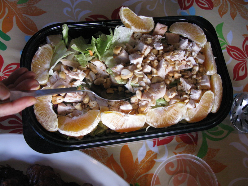 Food that was served.