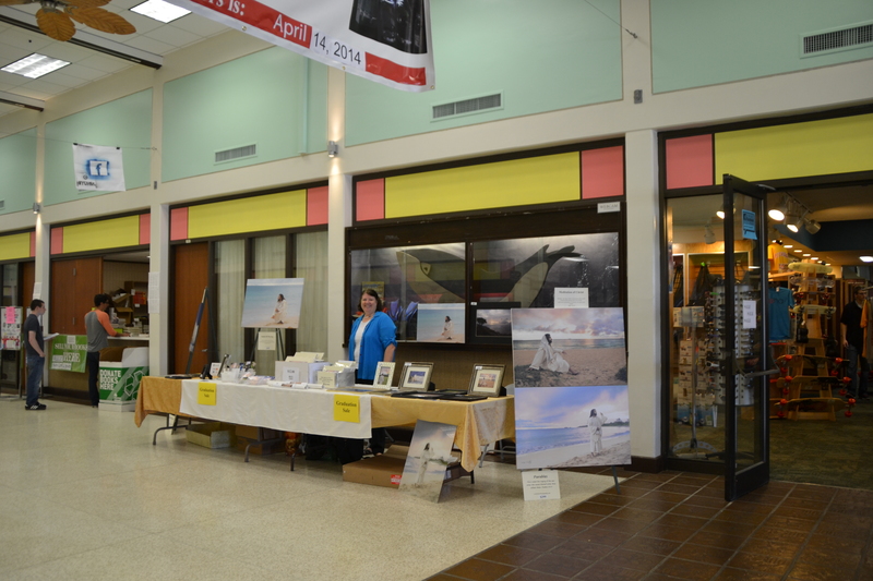 Friday, April 11, 2014 I had a sale at the BYU-Hawaii Aloha Center. We did very well.
