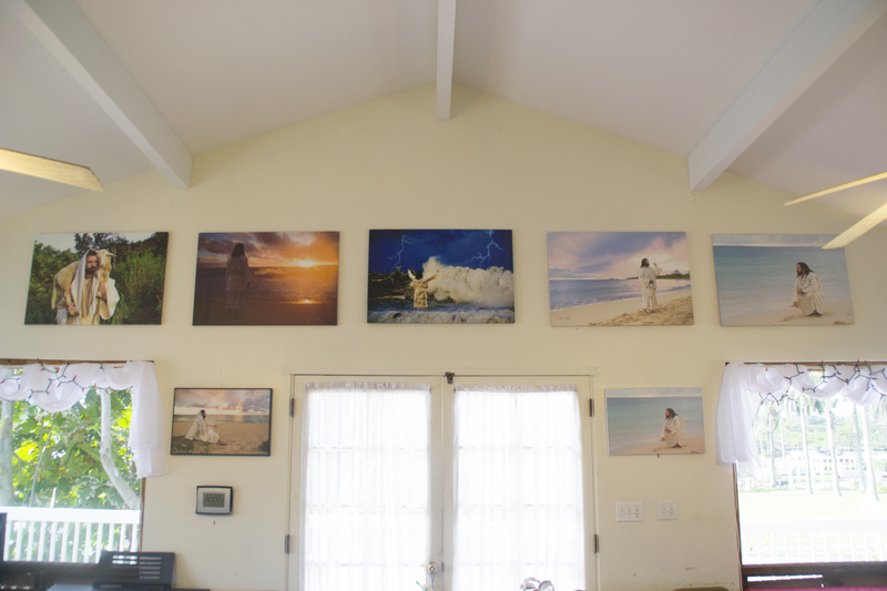 Lois's Home Gallery. Five 24x36 and two 16x24 canvases.
