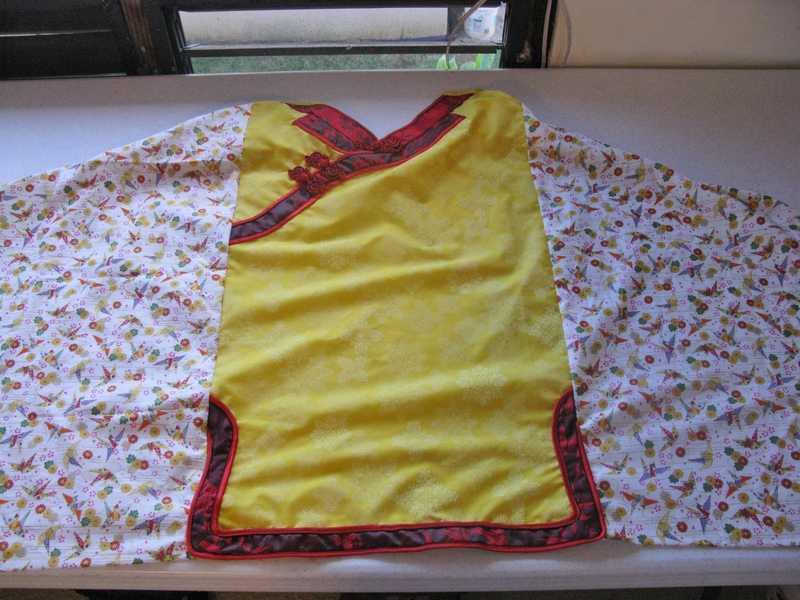 I wanted a nursing cover up that looked Oriental. :-)