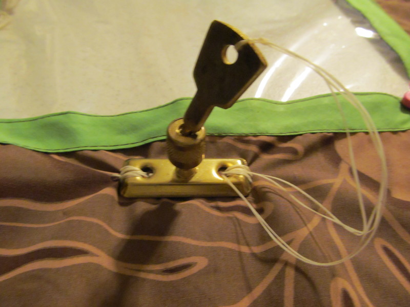 The key in the "lock."