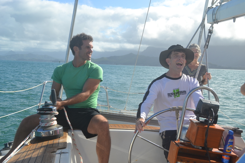 Shaun, Troy at the helm