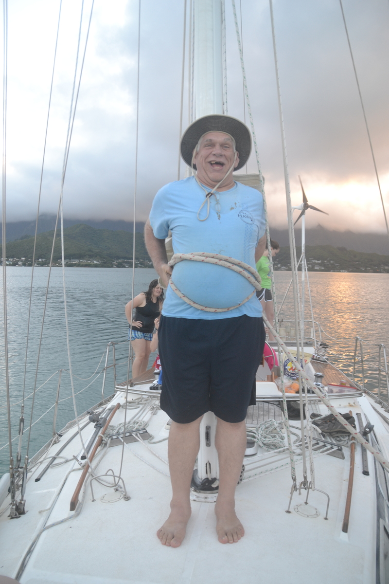 Look at me! I'm SAILING!