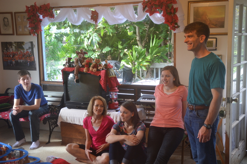 Hyrum, Sharon, Andrea, Ashton, Troy, in 55579 Living Room
